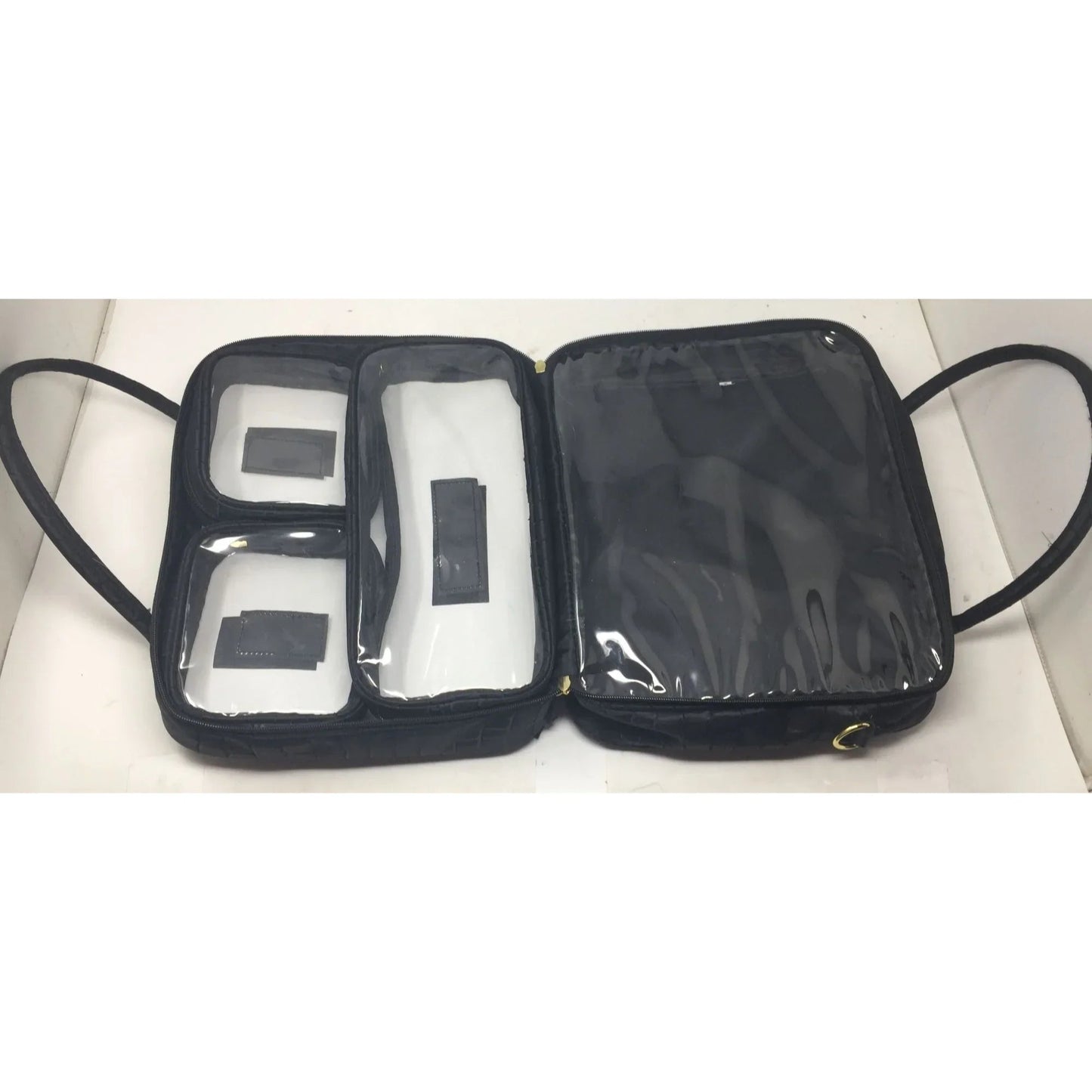 Xtreme Lashes by Jo Mousselli Black Carry Case with Handle & Strap - Xtreme Lashes by Jo Mousselli - Cosmetic & Toiletry Bags - A+ Stuff