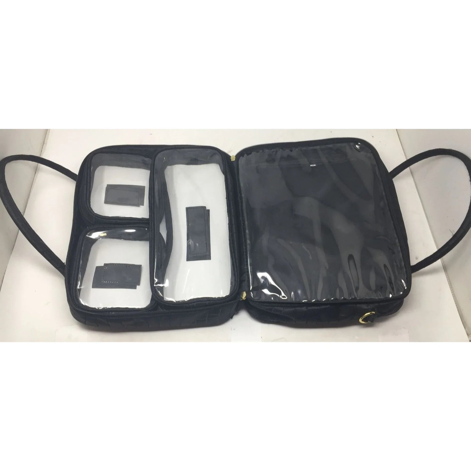 Xtreme Lashes by Jo Mousselli Black Carry Case with Handle & Strap - Xtreme Lashes by Jo Mousselli - Cosmetic & Toiletry Bags - A+ Stuff