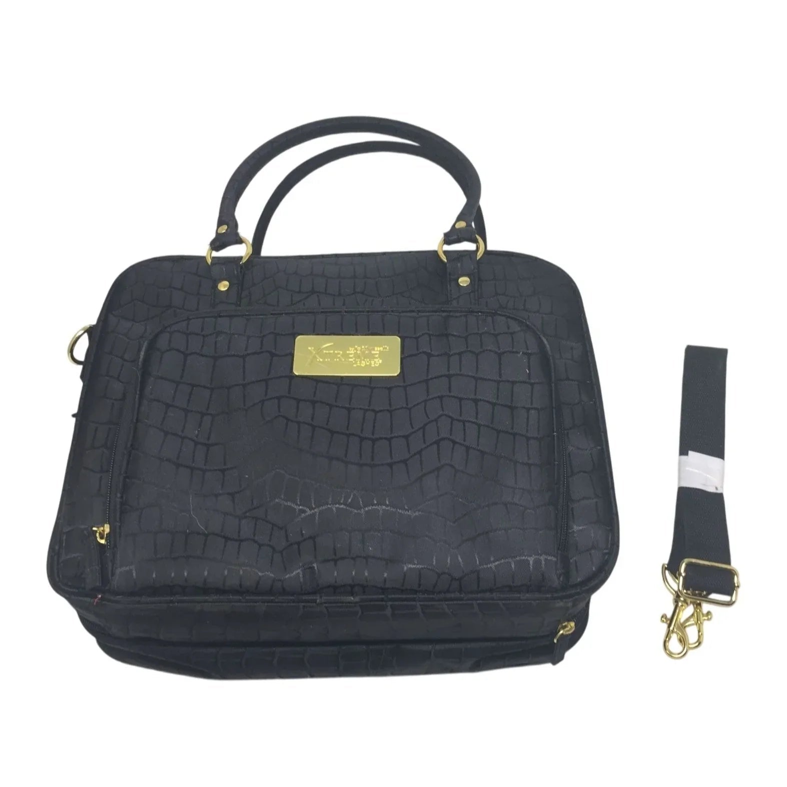 Xtreme Lashes by Jo Mousselli Black Carry Case with Handle & Strap - Xtreme Lashes by Jo Mousselli - Cosmetic & Toiletry Bags - A+ Stuff