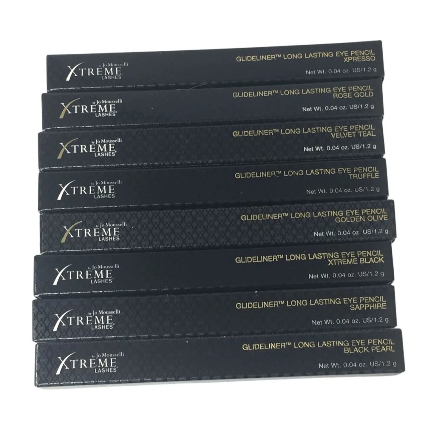 Xtreme Lashes Glideliner Long Lasting Eye pencils (8 total) and Pencil Sharpener - xtreme lashes - Make up - A+ Stuff