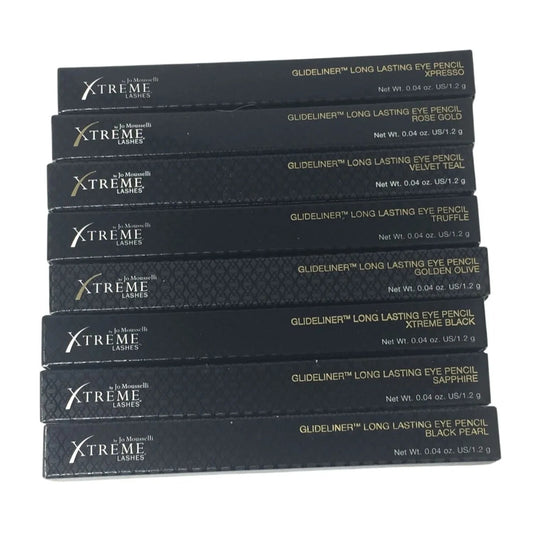 Xtreme Lashes Glideliner Long Lasting Eye pencils (8 total) and Pencil Sharpener - xtreme lashes - Make up - A+ Stuff