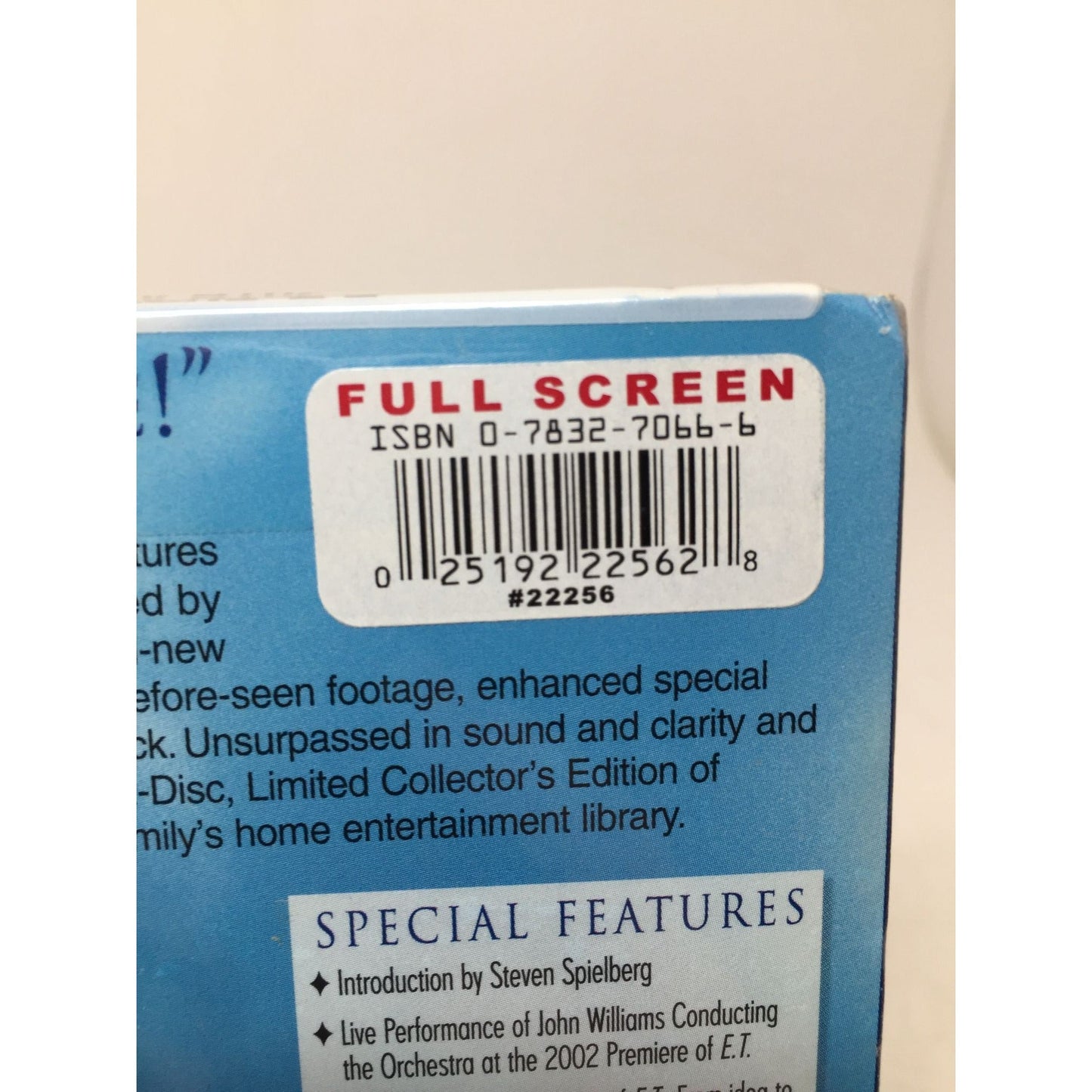 20th Anniversary 2-Disc Limited Collector's Edition DVD of E.T. the Extra-Terrestrial. A+ Stuff  A+ Stuff DVDs & Videos