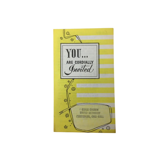 ''You... Are Cordially Invited'' Invitation (Grace Church United Methodist) - A+ Stuff - Books - A+ Stuff