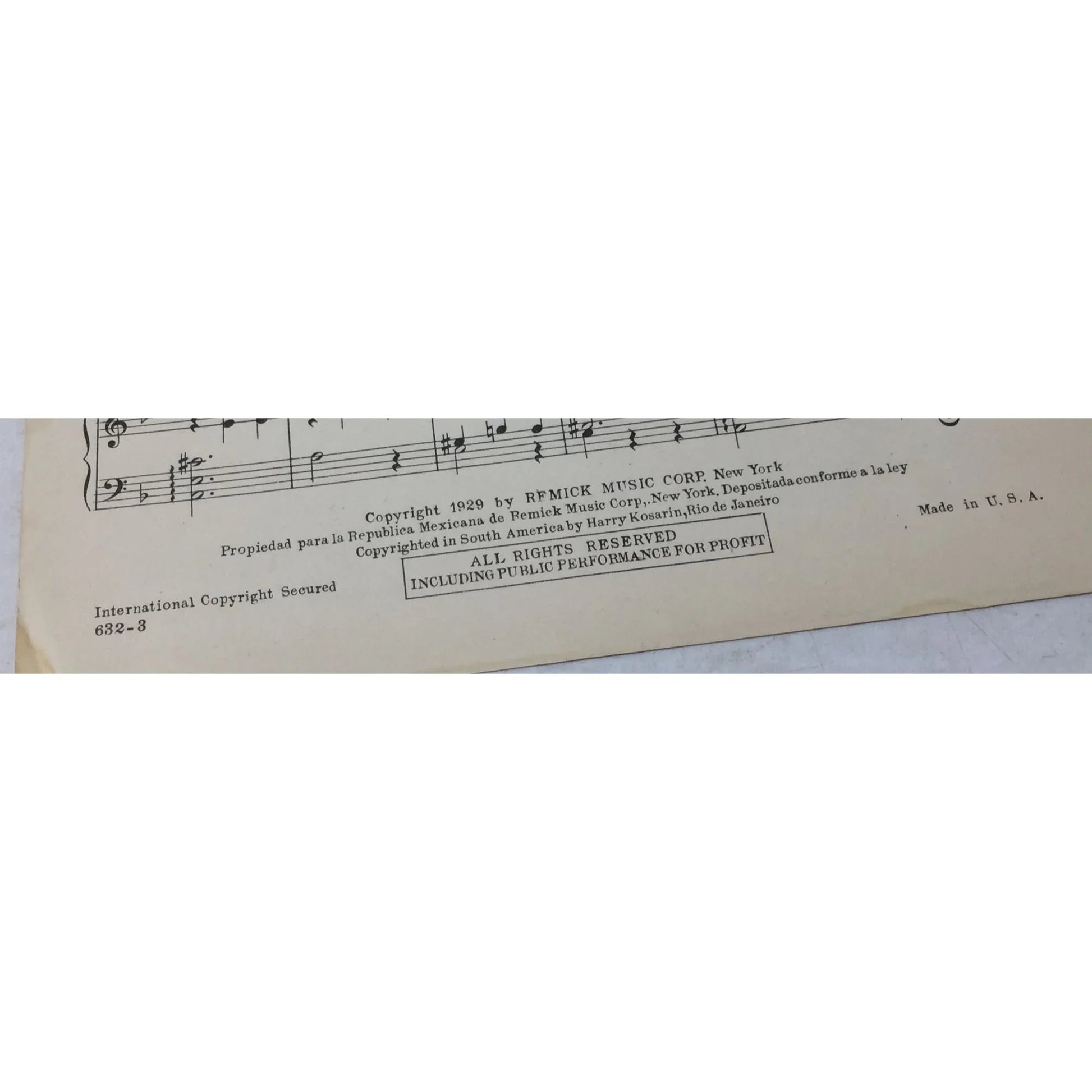 ''You are my light in the sky'' 1929 Sheet Music - Remick music corporation - SHEET MUSIC - A+ Stuff