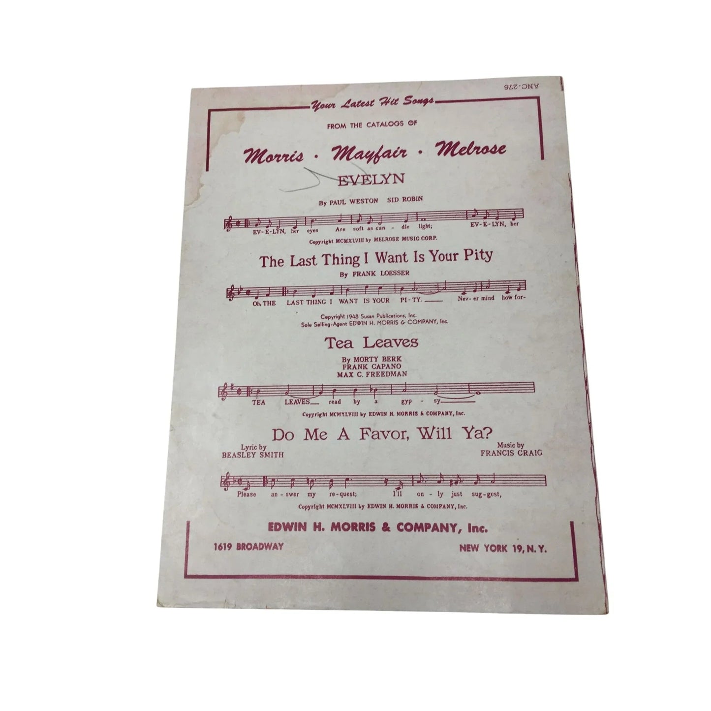 ''You Call Everybody Darling'' by Sam Martin, Ben Trace, and Clem Watts - A+ Stuff - SHEET MUSIC - A+ Stuff