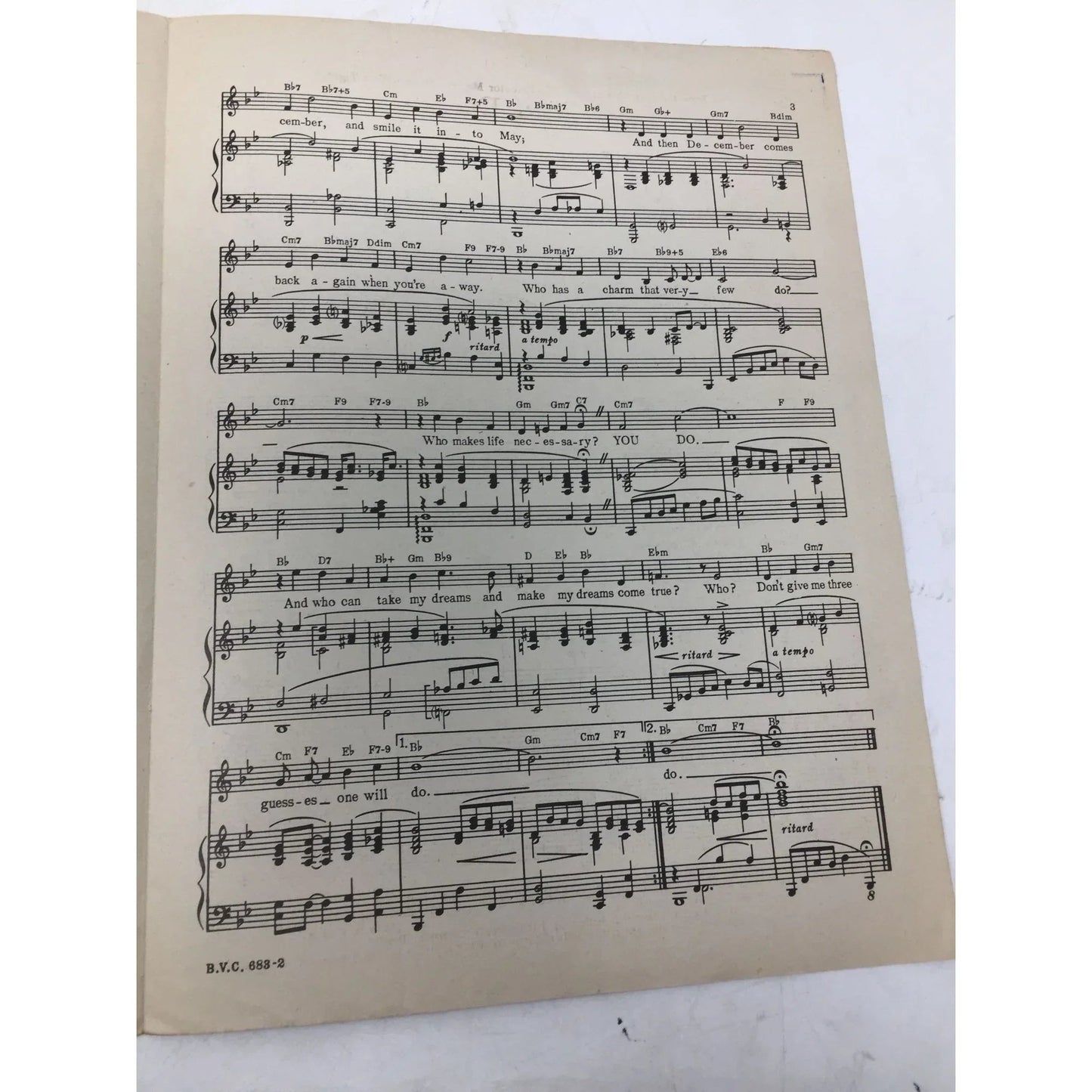 ''You Do'' by Mack Gordon and Josef Myrow - A+ Stuff - sheet music - A+ Stuff