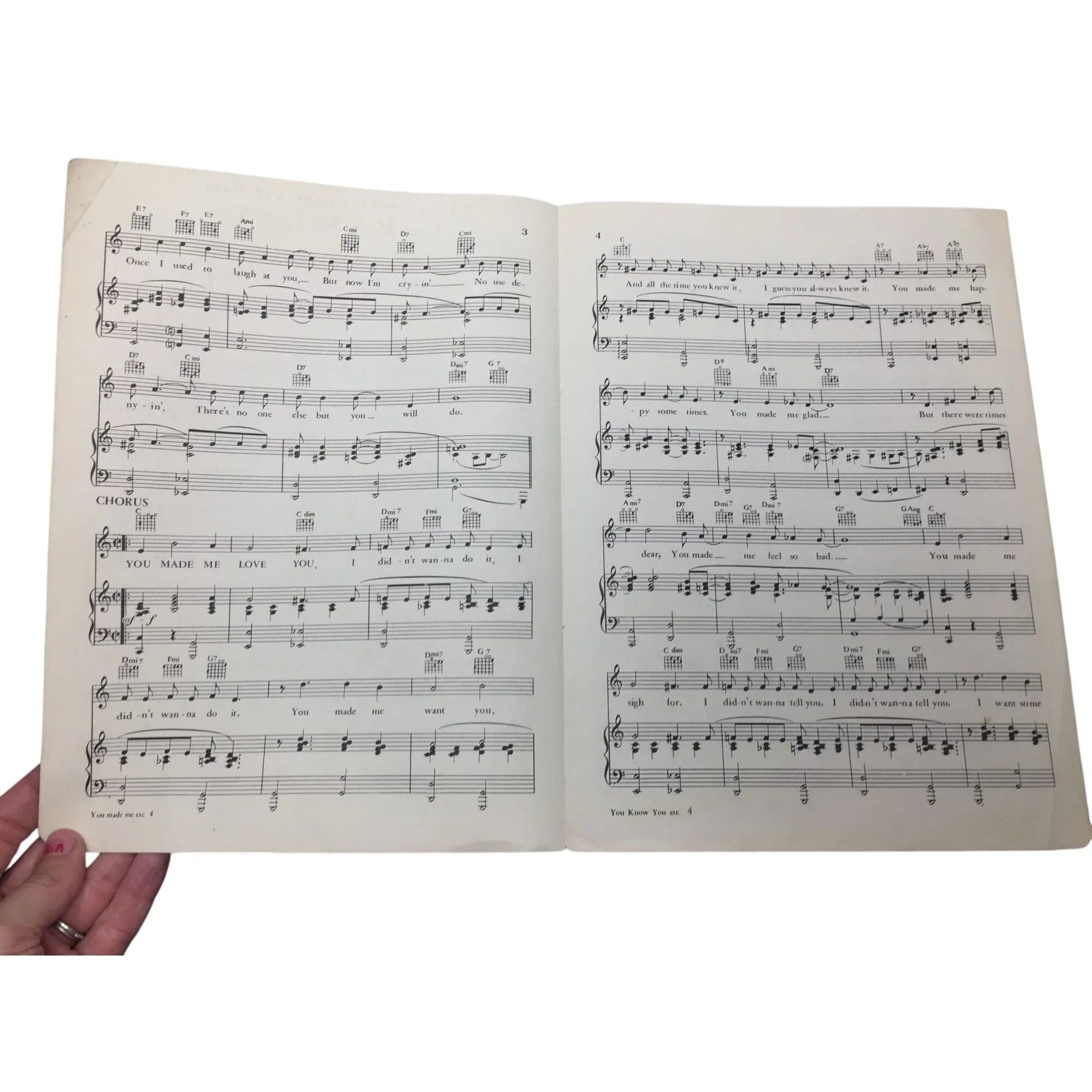 ''You Made Me Love You (I Didn't Want To Do It)'' Sheet Music - A+ Stuff - SHEET MUSIC - A+ Stuff