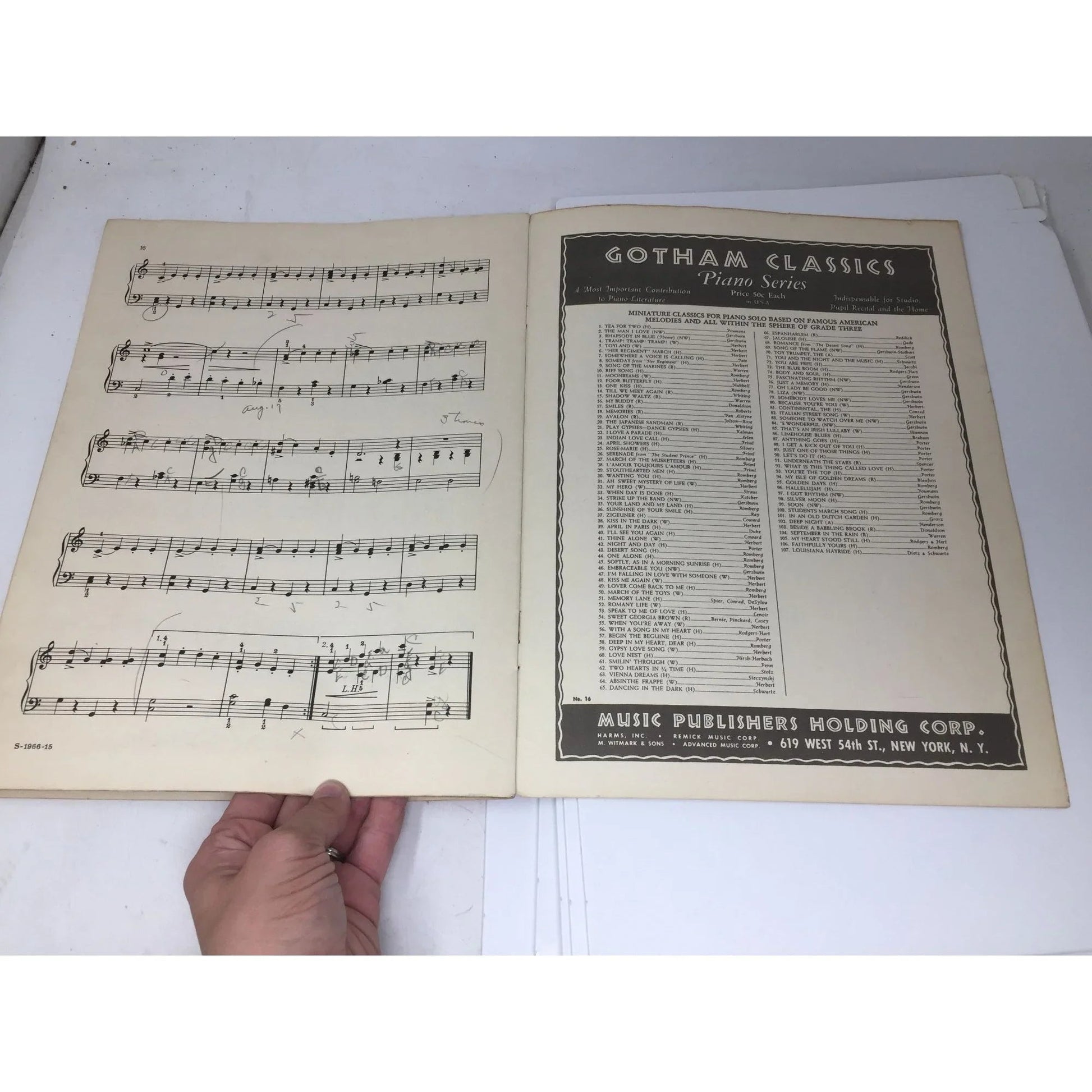 ''YOUMANS MADE EASY FOR THE PIANO'' by Ada Richter - A+ Stuff - SHEET MUSIC - A+ Stuff