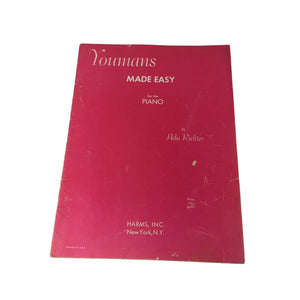 ''YOUMANS MADE EASY FOR THE PIANO'' by Ada Richter