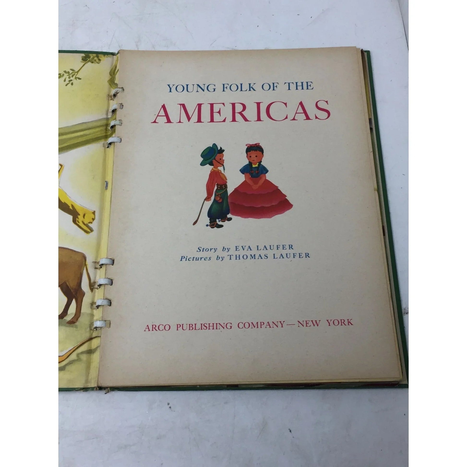 ''YOUNG FOLK OF THE AMERICAS'' BY EVA AND THOMAS LAUFER - A+ Stuff - Books - A+ Stuff