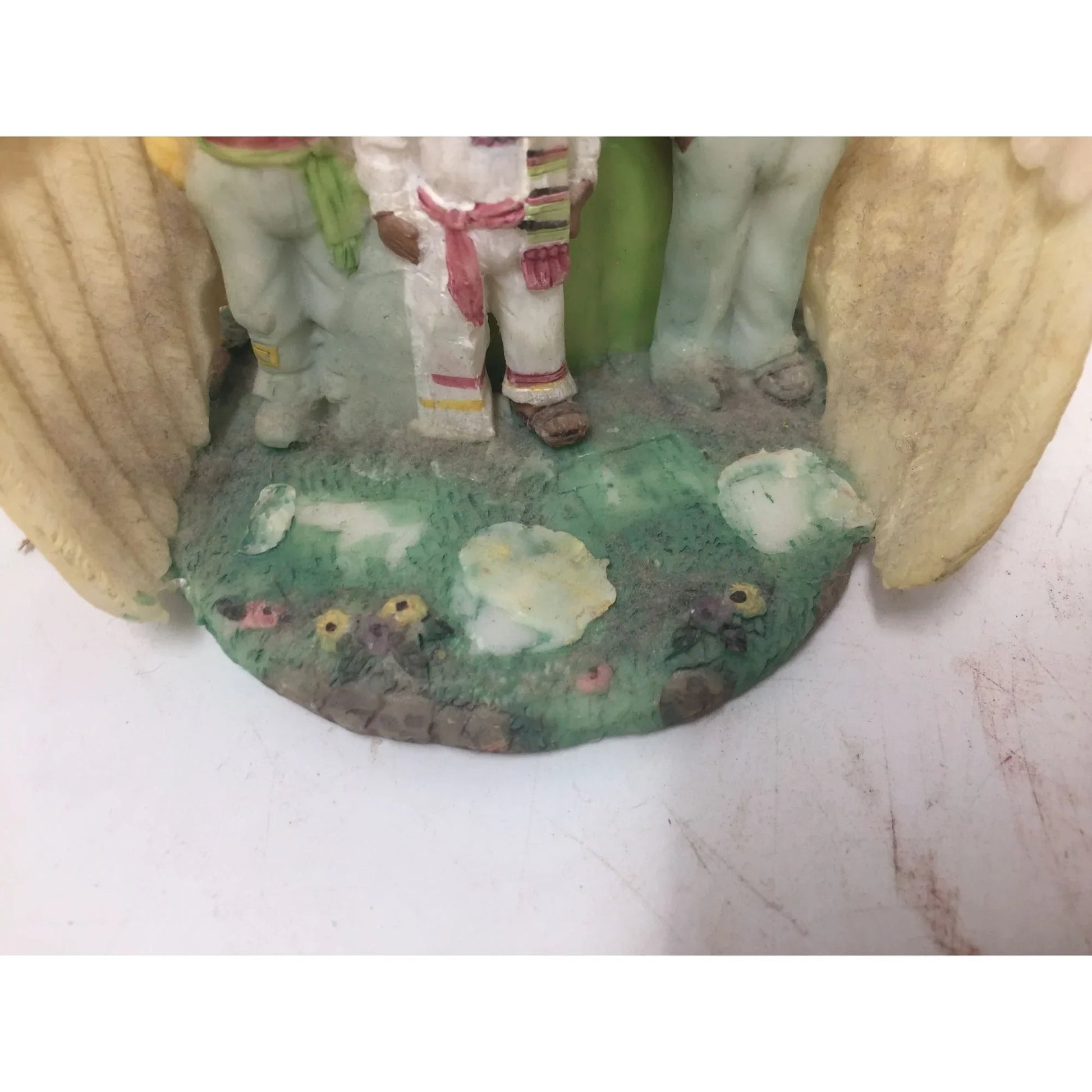 Youngs Inc. Vintage Angel Figurine With Children Of The World - youngs inc - Figurines - A+ Stuff