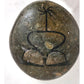 "You're Taking Me For Granite" Round Brown Rock with Design on the front - A+ Stuff - Collectibles - A+ Stuff