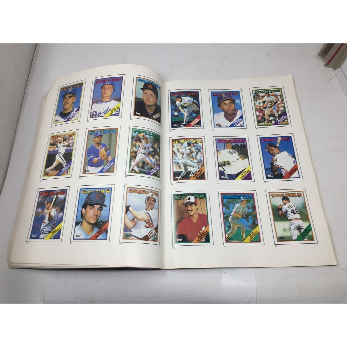 Topp's Baseball Cards Update 1988 Collection Paperback Book by Red Foley