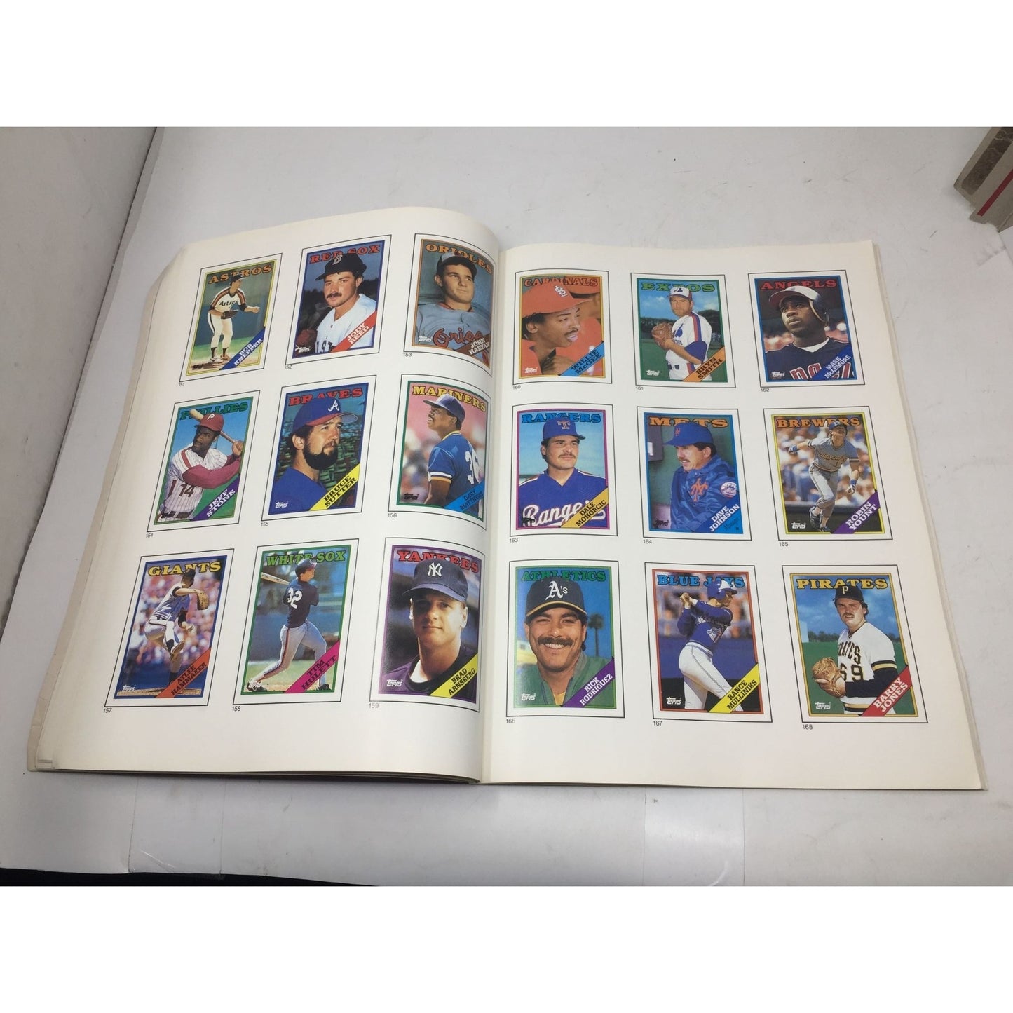 Topp's Baseball Cards Update 1988 Collection Paperback Book by Red Foley