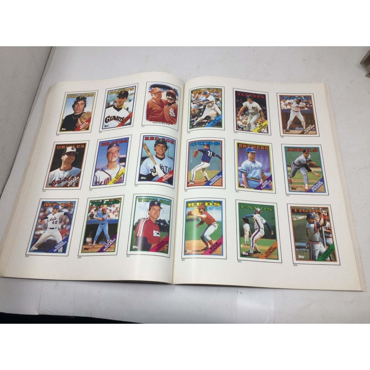 Topp's Baseball Cards Update 1988 Collection Paperback Book by Red Foley