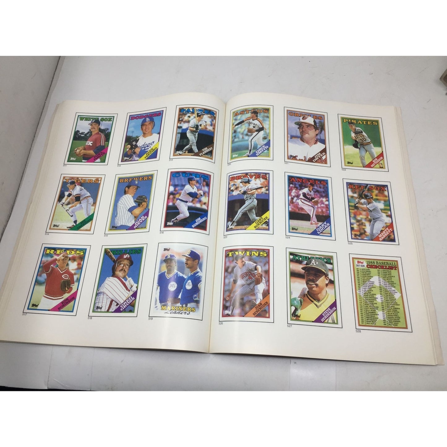 Topp's Baseball Cards Update 1988 Collection Paperback Book by Red Foley