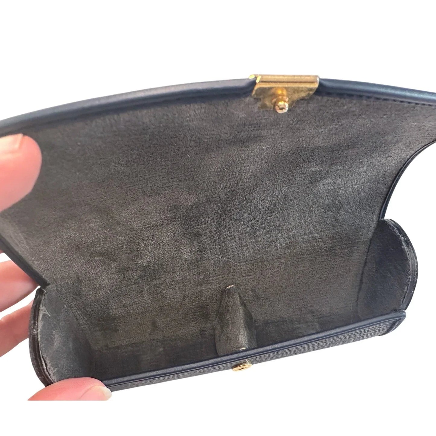 YSL - Yves Saint Laurent Amber / Rose Colored Rimless Sunglasses with Case - YSL, Yves Saint Laurent - Sunglasses - A+ Stuff