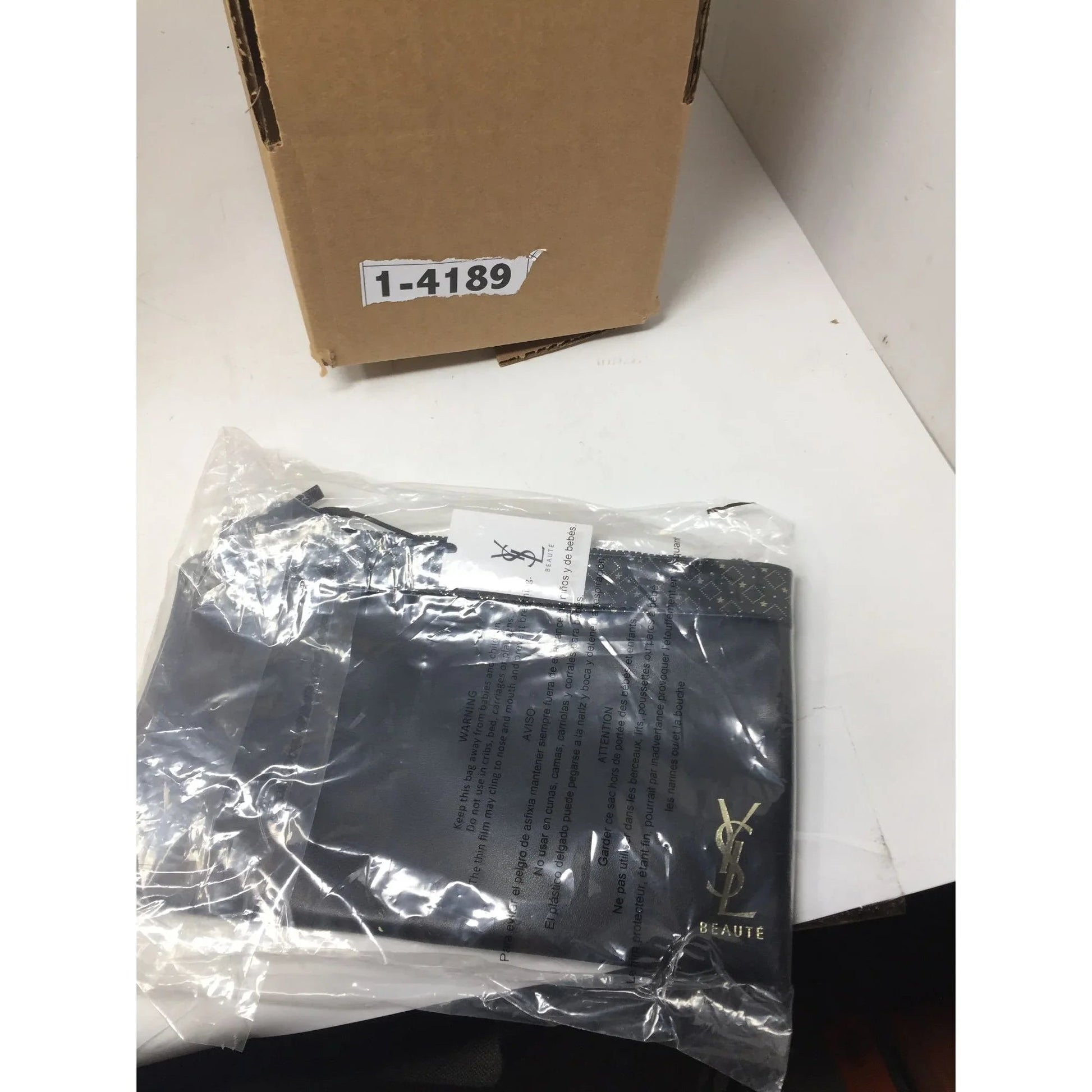 YSL Yves Saint Laurent Black Beaute Pouch - A+ Stuff