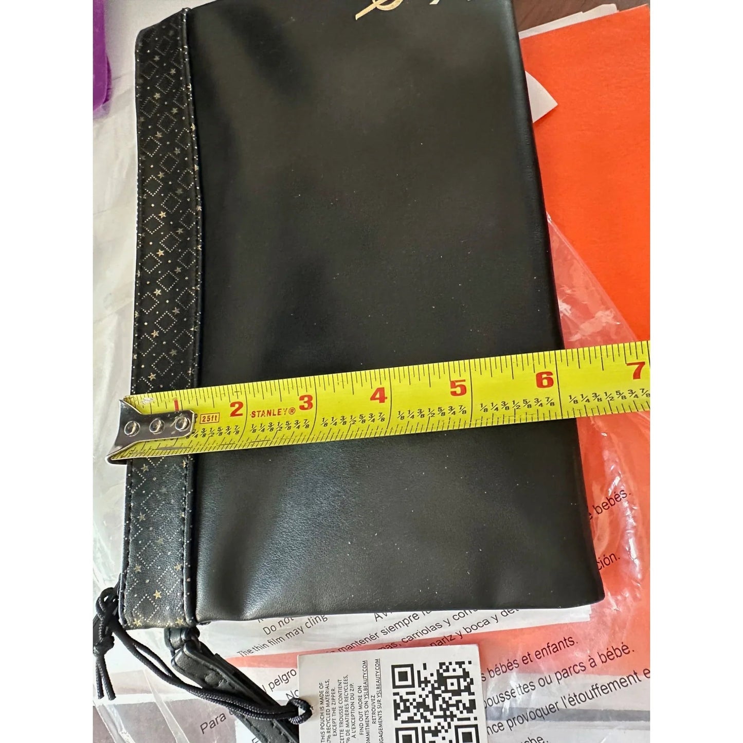 YSL Yves Saint Laurent Black Beaute Pouch - A+ Stuff