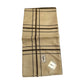 YSL Yves Saint Laurent Pocket Square Handkerchief / Scarf - Beige Plaid - YSL, Yves Saint Laurent - Handkerchief - A+ Stuff