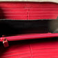 YSL Yves Saint Laurent Red Patent Leather Zippy Wallet - A+ Stuff