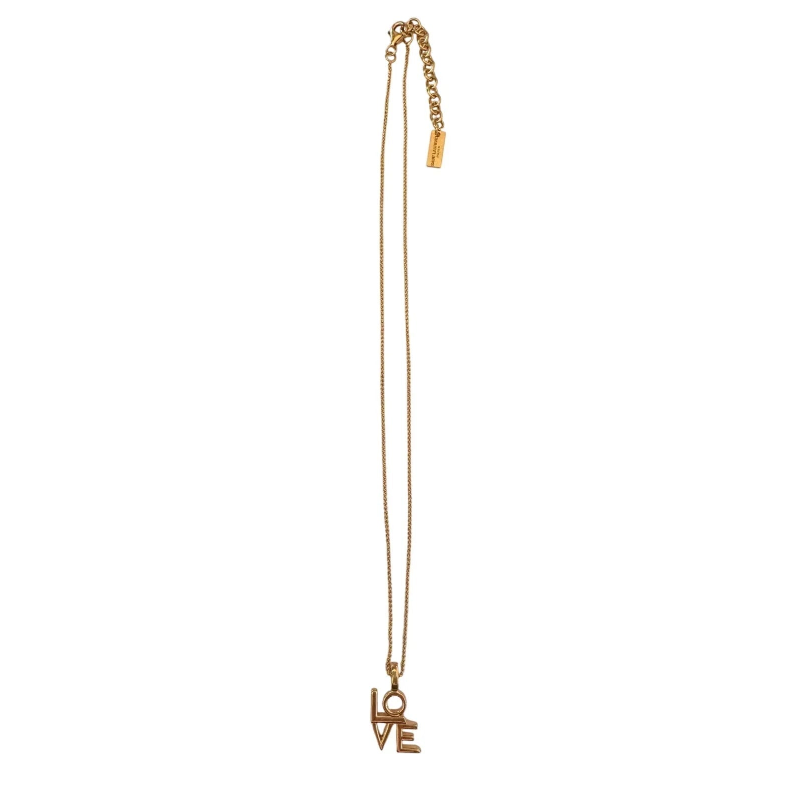 Yves Saint Laurent LOVE Necklace - Yves Saint Laurent - Necklace with Pendant - A+ Stuff