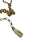 Yves Saint Laurent (YSL) Gold - Plated Necklace w Rhinestones - 20" - Yves Saint Laurent - Necklace with Pendant - A+ Stuff
