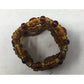 Women's Amber Colored Mixed Bead Bracelet