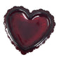 Vintage Avon 1876 Cape Cod Collection Ruby Red Glass Heart-Shaped Trinket Box Avon  A+ Stuff vintage collectible