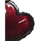 Vintage Avon 1876 Cape Cod Collection Ruby Red Glass Heart-Shaped Trinket Box Avon  A+ Stuff vintage collectible