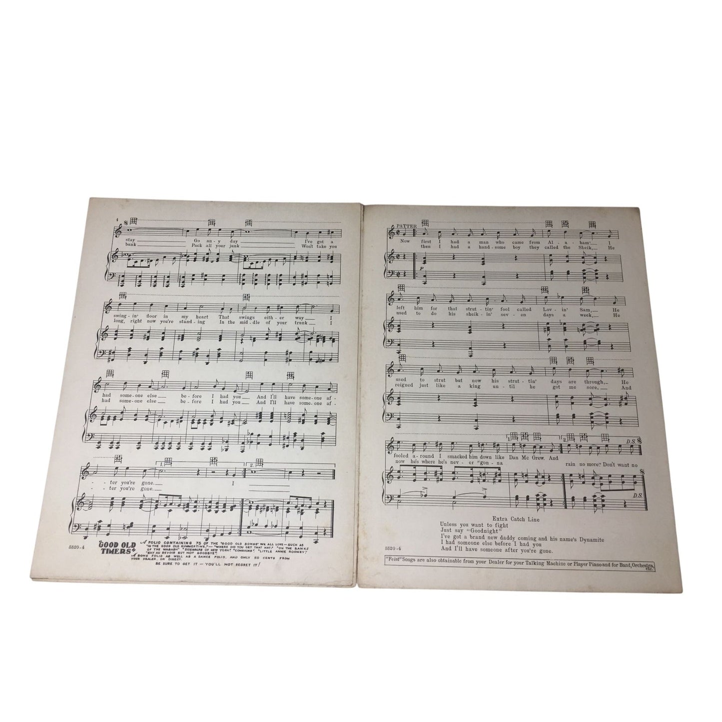 Sheet Music for  "I Had Someone Else Before I Had You (And I'll Have Someone After You're Gone)" A+ Stuff  A+ Stuff SHEET MUSIC