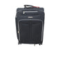 Zippered Olympia Black and Grey Suitcase (missing a wheel) - Olympia - Luggage & Bags - A+ Stuff