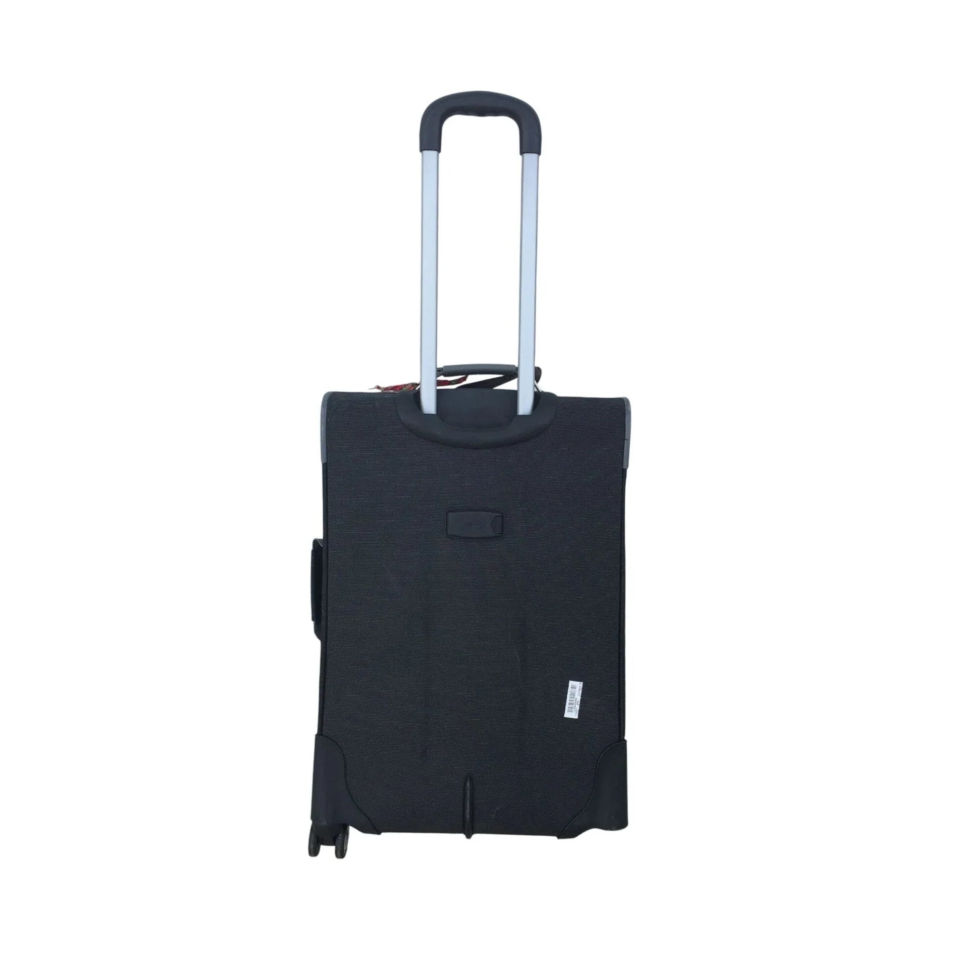 Zippered Olympia Black and Grey Suitcase (missing a wheel) - Olympia - Luggage & Bags - A+ Stuff