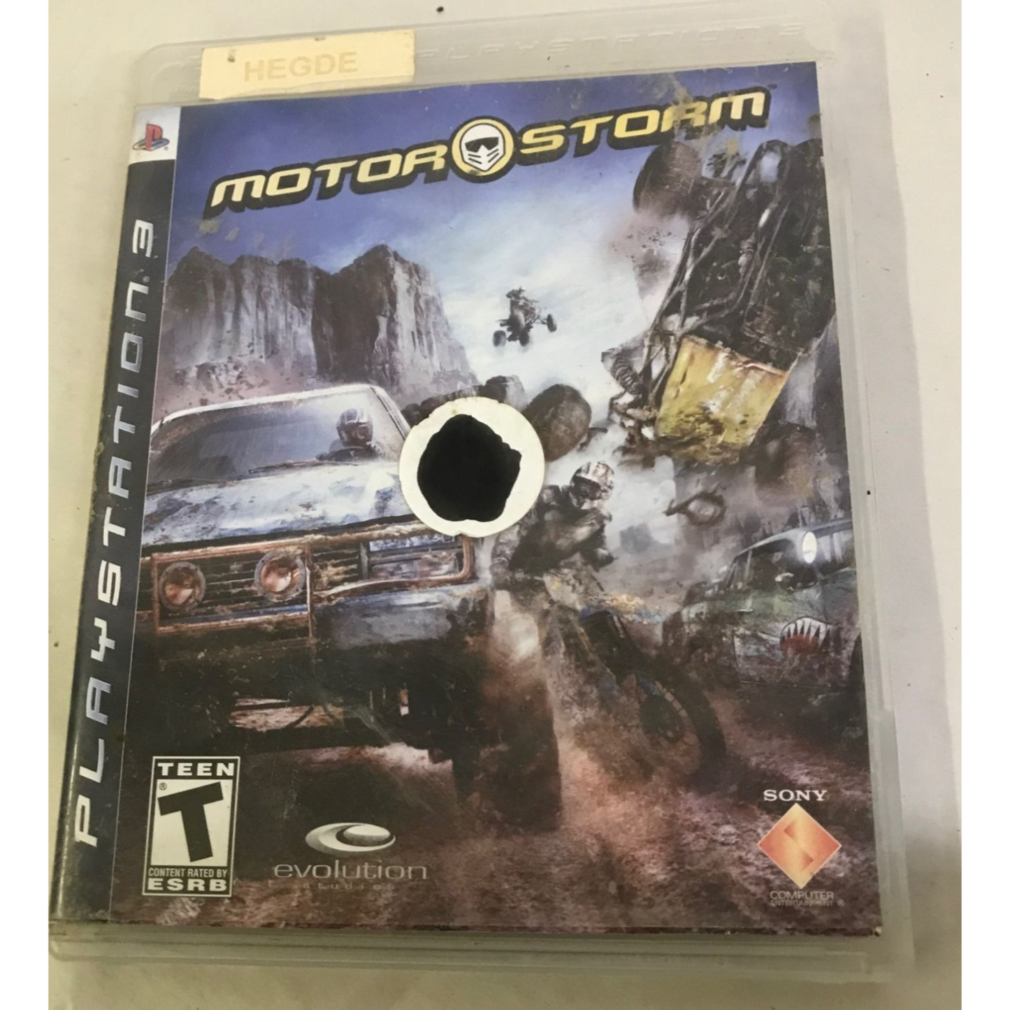 Motor Sports Play Station 3 Sony Game in Case