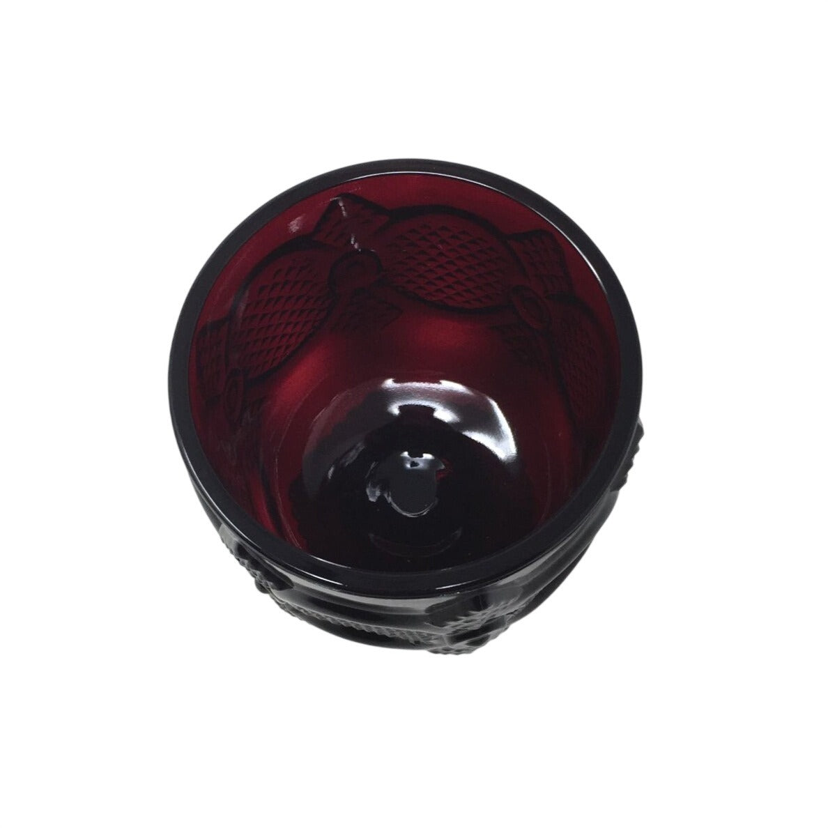 Avon 1876 Cape Cod Ruby Red Glass Short Footed Tumbler - 8 oz - Vintage AVON  A+ Stuff Drinking, Dining & More