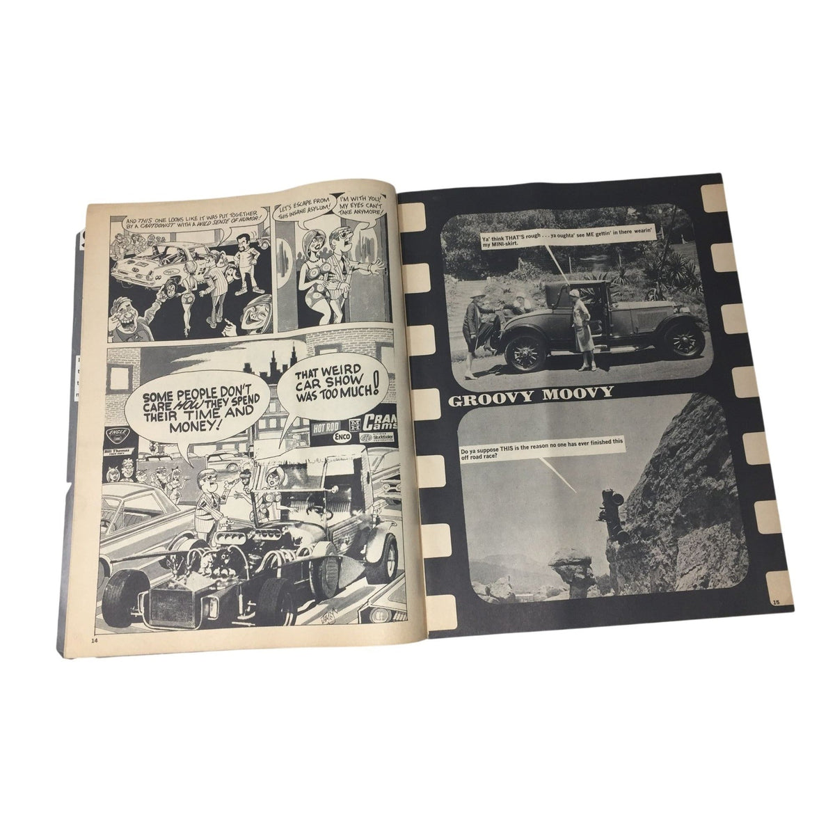 -Vintage- Hot Rod Cartoons Edition #33 Petersen Publishing  A+ Stuff comic books