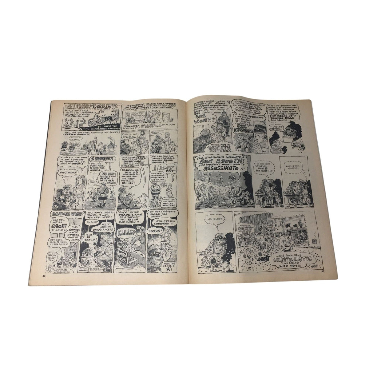 -Vintage- Hot Rod Cartoons Edition #33 Petersen Publishing  A+ Stuff comic books