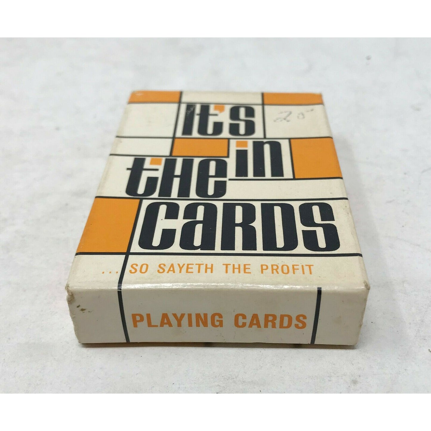 IT'S IN THE CARDS Vtg (1950s) Drinking (Liquor) Playing Card Game