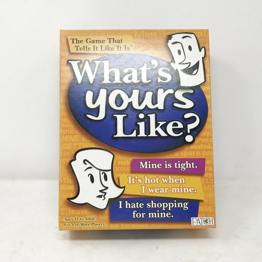 WHAT'S YOURS LIKE? - Family GAME NIGHT & Party Board Card Game