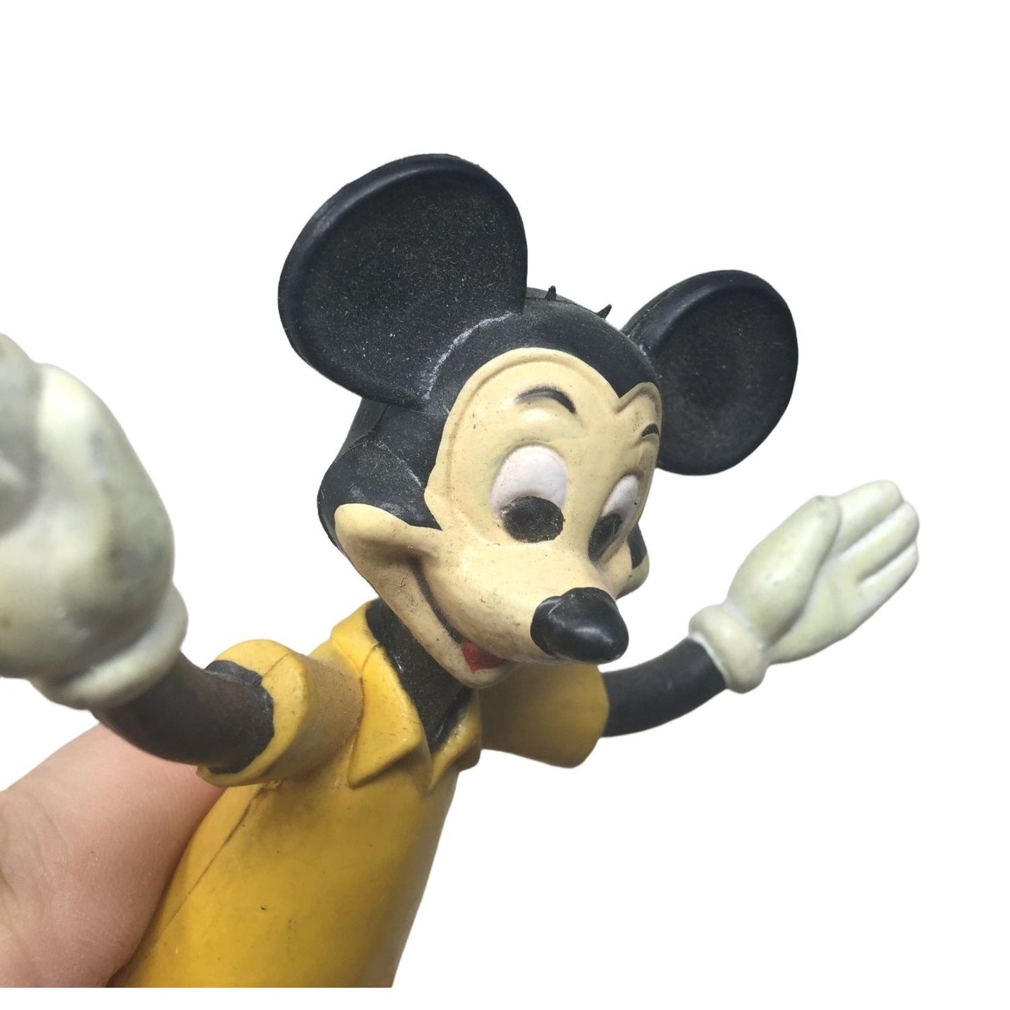 Vintage Bendy Mickey Mouse Toy - Walt Disney Productions Collectible