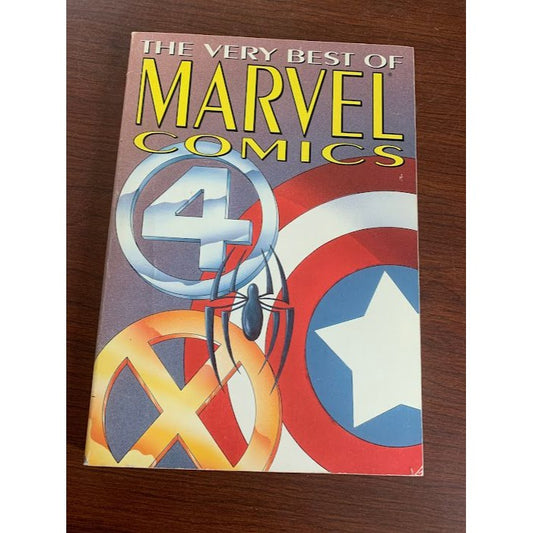 The Very Best of Marvel Comics - Comic Collection - Vintage Book - paperback