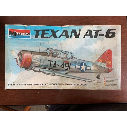 Texan AT 6 model - Mostly together - as shown - see photos for best depiction