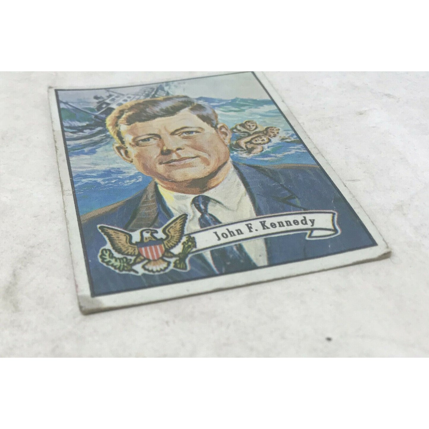 1972 Topps U.S Presidents JOHN F KENNEDY Trading Card  #34