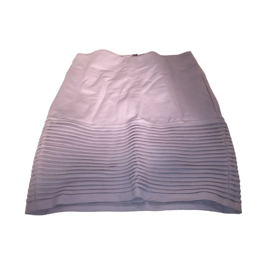 Premise Studio Light Lavender Ribbed Bottom Skirt (19") - Women's Size Medium