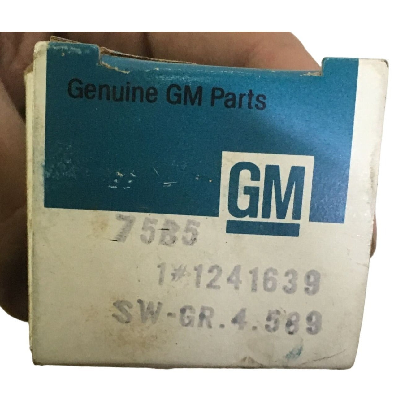 Genuine GM Part - No  1241639 - SWITCH - PARKING BRAKE SWITH  - GR 42589 - new in  package - vintage discontinued General Motors Parts - 198