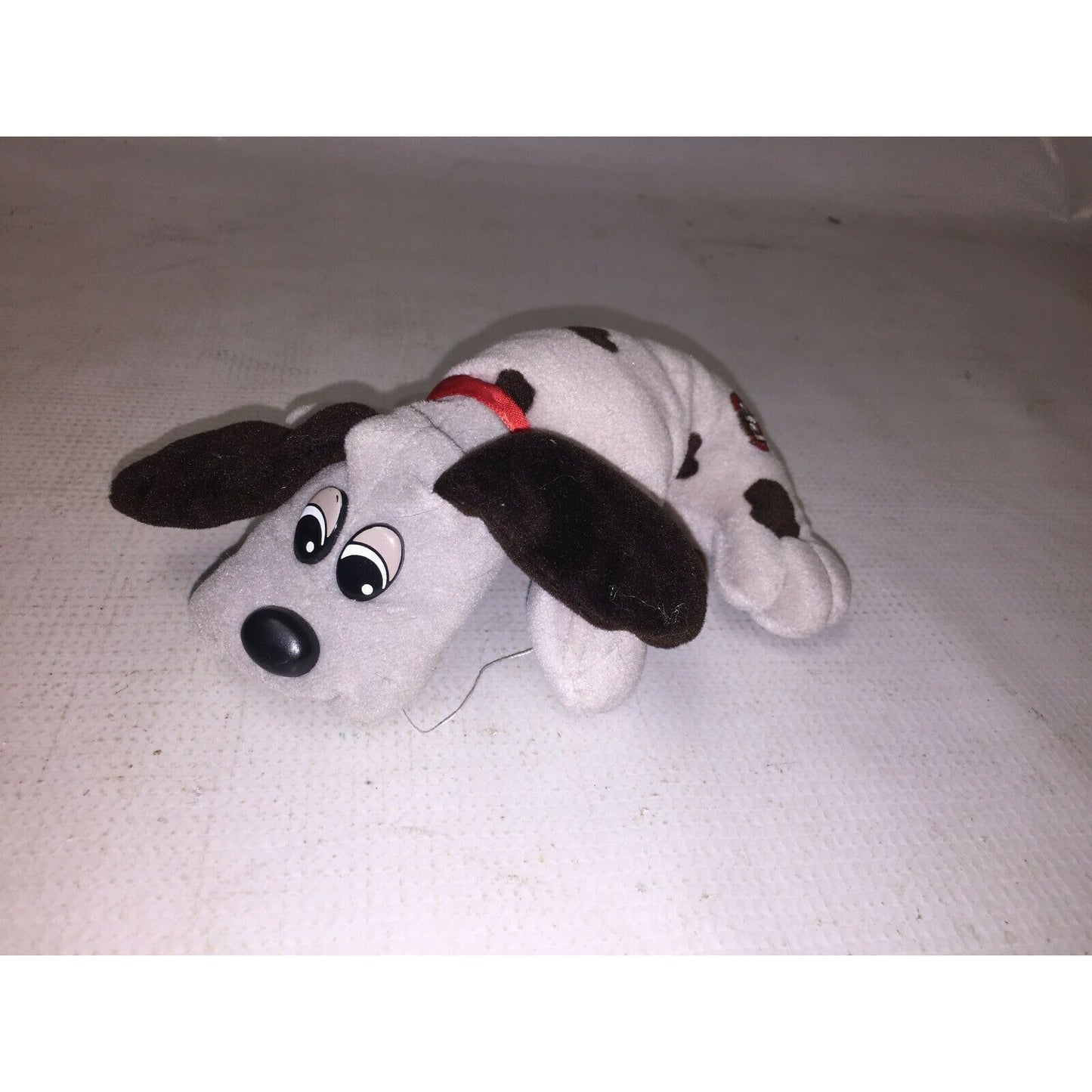 Pair of POUND PUPPIES  1985 Classic 18" Dog & 6" Puppy Plush Spots