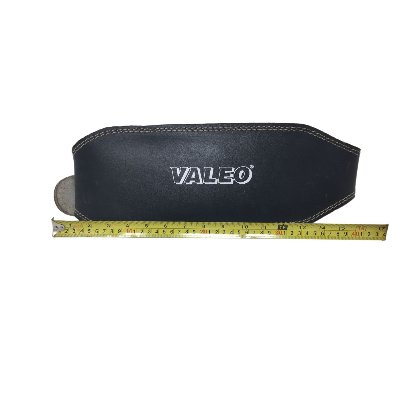 Valeo 6" Leather Weightlifting Belt - Back Support for Body Builders and Weight Lifters