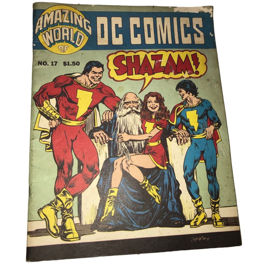 Amazing World of DC Comics No. 17 Shazam! - Vol. 5 No. 16 April 1978 - Vintage Comic Book Magazine