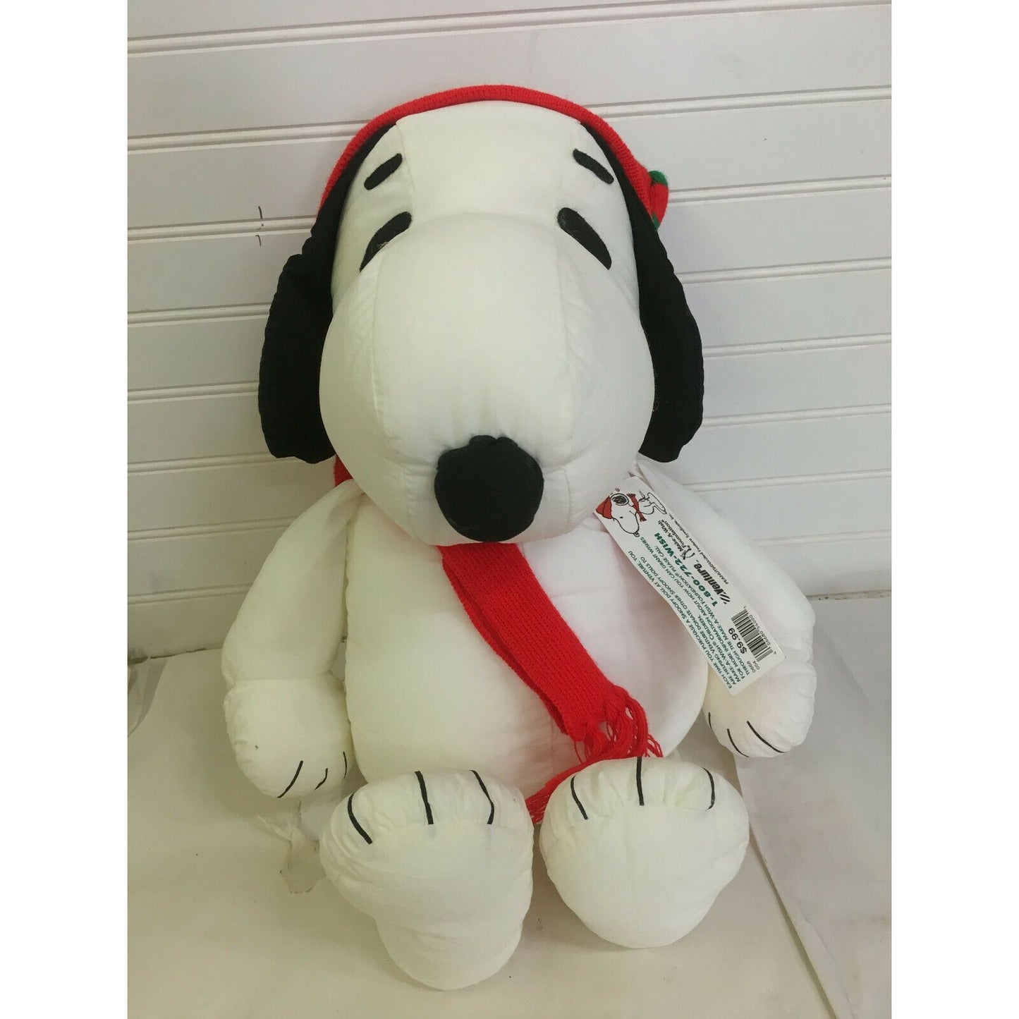 It's All About Love, Charlie Brown - Holday Snoopy Plush - Peanuts Collectible