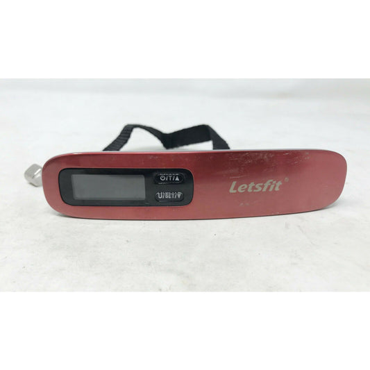 LETSFIT Portable SUITCASE Digital LUGGAGE SCALE for Travelers